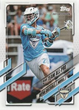 2021 Topps Premier Lacrosse League First Edition #46 Bryan Costabile Front